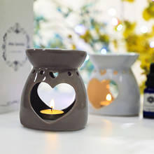 Ceramic Tealight Candle Holder Aromatherapy Wax Candle Tart Burner Warmer Diffuser Aroma Candle Warmers Porcelain Decoration 2024 - buy cheap