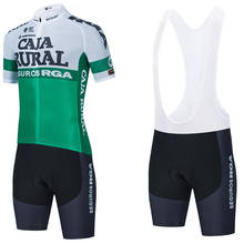 Cycling Set 2021 CAJA Cycling Jersey Bike Shorts 20D Pants Team Ropa Ciclismo Maillot Bicycle Clothing Uniform 2024 - buy cheap