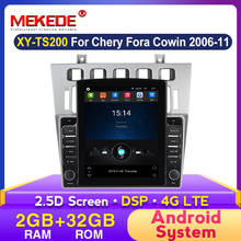 MEKEDE Android 9.7‘’ Tesla screen DSP Car radio GPS navigation palyer For Chery Fora Cowin 2006 - 2011 Vortex Estina WIFI BT 2024 - buy cheap