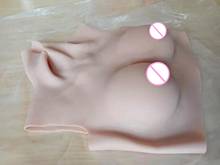 2G обновление BCD Высокий воротник искусственная грудь реалистичные силиконовые формы груди Трансвестит трансгендер Drag Queen 2024 - купить недорого