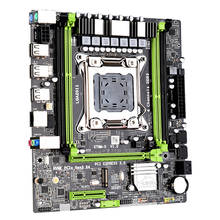 Jinsha X79M-S2.0 placa base del ordenador LGA2011 pin DDR3 memoria con Xeon E5 2670 2680 V2 2024 - compra barato