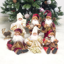 Natal boneca presentes para crianças árvore de natal acessórios natal boneca papai noel ornamentos navidad decoraciones para el hogar 2024 - compre barato