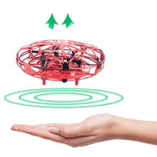 Игрушки для мальчиков и девочек-подростков, Летающий вертолет, инфракрасный индукционный интерактивный мини-Дрон с ручным управлением 2024 - купить недорого