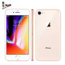 Разблокированный Apple iPhone 8 4,7 "4G LTE 2 Гб ОЗУ 64 Гб/256 Гб ПЗУ iOS 11 шестиядерный 12MP 3D Touch ID отпечаток пальца используется мобильный телефон 2024 - купить недорого