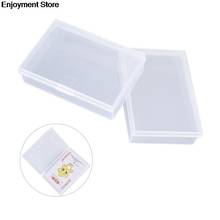HOT! 2pcs Transparent Plastic Boxes Playing Cards Container Plastic Storage Case Packing Poker Game Card Box For Pokers Set 2024 - buy cheap