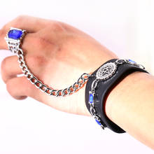 Punk Kuroshitsuji Black Butler Bracelets Men Hot Animal Leather Bracelet Cosplay Jewelry For Fans Party Accessories pulseras 2024 - buy cheap