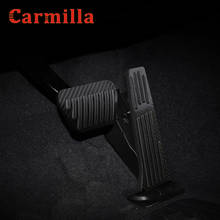 Carmilla pedais do carro para bmw x4 f26 2014 2015 2016 2017 2018 em gás combustível freio pedal placa almofada de fibra carbono 2024 - compre barato