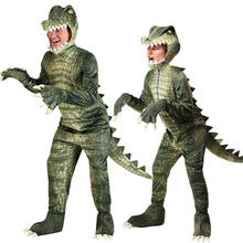 Kigurumi meninos anime adulto pijamas americano crocodilo onesies pijamas cosplay traje halloween carnaval festa de máscaras 2024 - compre barato