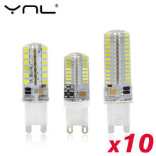 10PCS/lot G9 LED Lamp 220V Led Bulb 7W 9W 10W SMD 2835 3014 48 64 104leds Lampada LED 360 degree Beam Angle led spotlight Bulb 2024 - buy cheap