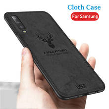 Fabric Cloth Phone Cases For Samsung Galaxy A10 A10S A20S A20 A30 A30S A40 A50 A50S A70 A51 A71 A31 A41 A11 Soft Deer Back Cover 2024 - buy cheap
