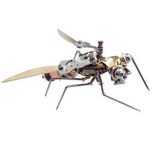 3D Metal Mechanical Insects Model Handmade Crafts For Home Decor  Assembled Toys Educational Toy - Little Wasp ( Finished ) 2024 - buy cheap