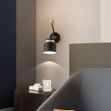 Luminária de parede led, candelabro moderno para sala de estar, cozinha e banheiro, iluminação nórdica de parede 2024 - compre barato