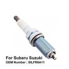 COWTOTAL iridio bujía para Subaru Outback Forester Suzuki SX4 Grand Vitara Kizashi Swift deporte OE SILFR6A11 (paquete de 4) 2024 - compra barato