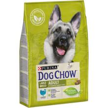 Dog Chow dry food for adult dogs of large breeds, with turkey, Package, 2.5 kg x 4 pcs. 2024 - buy cheap