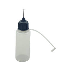 Recipiente de líquidos vacío, botella de PE suave de 15ml, frasco de plástico PE con cuentagotas con tapón de rosca de aguja de Metal, 1500 Uds. 2024 - compra barato