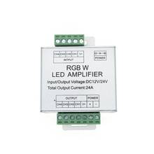 AMPLIFICADOR DE POTENCIA LED RGBW para iluminación de lámpara, repetidor de potencia de 4 canales, 24a, 4 canales, DC12V-24V 2024 - compra barato