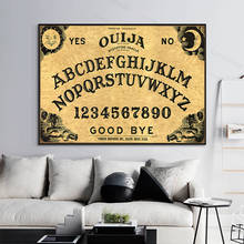 Ouija Board Posters Wall Art Good Bye Canvas Painting Posters and Prints Home Decor Pictures for Bedroom Living Room 2024 - buy cheap
