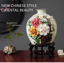 New Chinese Style Vase Jingdezhen Porcelain Hand Made Flower Vase Office & Home Decor Gift Modern Fashion Home Ornaments 2024 - buy cheap