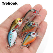 TREHOOK 5 шт., мини-приманка, рыболовные приманки 2,8 см 1,6 г, Topwater Hard Swimbait, воблеры, искусственные приманки, рыболовные снасти, приманка, набор 2024 - купить недорого