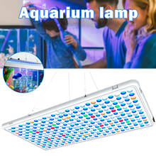 Luz de led para aquário com espectro total, lâmpada de iluminação regulável para aquário, água salgada, acessórios de decoração para tanque de peixes 2024 - compre barato