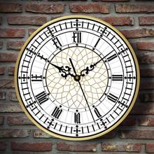 Retro Silent Non Ticking Wall Watch Big Ben Clock Contemporary Modern Wall Clock English Home Decor Great Britain London Gift 2024 - buy cheap