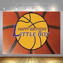 Fondo de baloncesto amarillo de los Lakers para niños, telón de fondo para fotografía de recién nacidos de feliz cumpleaños, Baby Shower, fondos de foto personalizados 2024 - compra barato