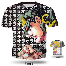 CLOOCL Anime JoJo's Bizarre Adventure Men T Shirt 3D Print Harajuku T Shirt Men/Women Hip Hop Streetwear Pullover 2024 - buy cheap