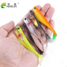 Señuelo de pesca suave de silicona, cebo Artificial de 8,8 cm y 5g, Wobblers, para trucha, aparejos de pesca, 5 uds. 2024 - compra barato