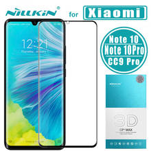 Nillkin для Xiaomi mi Note 10 10 Pro CC9 Pro закаленное стекло 3D CP + MAX полное покрытие Защитная пленка для экрана для mi Note 10 Pro стекло 2024 - купить недорого