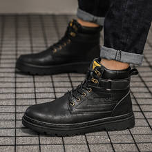 Botas Hombre 2019 Winter Shoes Men Ankle Boots Luxury Brand High Top Casual Shoes Sneakers Safety Shoes Lace Up Man Footwear VII 2024 - buy cheap