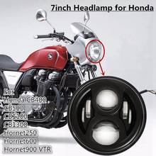 Новые 7 дюймов LED высокое ближнего света фар 7 "мотоциклетные фары головного света для Honda CB 400 500 1300 Hornet 250 600 900 VTR 250 2024 - купить недорого