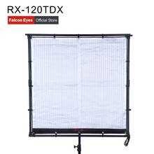 FalconEyes LED Studio Video Cloth Light 600W Bi-color Lamp With Effect Scene Mode RX-120TDX With Grid&Softbox For Movie Shooting 2024 - buy cheap