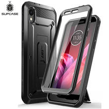 SUPCASE For Moto E6 Case (2019 Release) UB Pro Full-Body Rugged Holster Protective Back Cover with Built-in Screen Protector 2024 - buy cheap