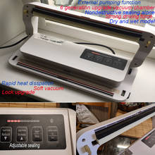 Vacuum Sealer Best Fully Automatic Portable Household Food Wet Dry 220V 110W Packaging Machine Sealing 2024 - buy cheap