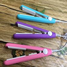 Pink Mini Hair Straightener Quick Styling Hair Curler Portable Hair Curlers for Women Easily Create the Perfect Look Hair Iron 2024 - buy cheap