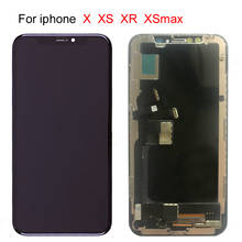 For iphone X OLED XS XR TFT With 3D Touch Digitizer Assembly No Dead Pixel LCD Screen Replacement Display Xs max For iphone 11 2024 - buy cheap
