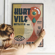 Постер с Куртом Сэмюэлем «оно в туристическом Турне», Настенная картина с абстрактным винтажным рисунком, поклонники Курта Вила рок, коллекционный подарок для домашнего декора 2024 - купить недорого
