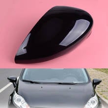 DWCX Painted Right Gloss Black Wing Mirror Cover Cap Fit for Ford Fiesta MK7 2008 2009 2010 2011 2012 2013 2014 2015 2016 2017 2024 - buy cheap