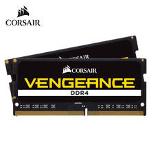 CORSAIR-Kit de memoria RAM para Notebook VENGEANCE, DDR4, SO-DIMM, 8GB, 16GB, 32GB, 2666MHz, 3200MHz, 260pin, 1,2 V, nuevo 2024 - compra barato