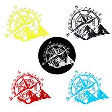 48*34cm Off-road Compass Car Sticker Rose Navigate Vinyl Sticker Decal Car Truck Auto Laptop Car Door and Hood 2024 - buy cheap