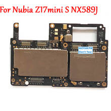 Desbloquear testado trabalho completo placa-mãe para zte nubia z17mini s z17 mini s z17minis nx589j lógica circuito painel eletrônico fpc 2024 - compre barato