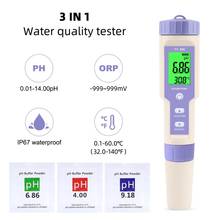 YY-600 PH/ORP/TEMP 3 in 1 water quality tester PH meter redox potential tester for aquarium, swimming pool, drinking water 2024 - buy cheap