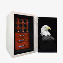 Luxury Watch winder 9 automatic watches cabinet display Watch safe box with steel door /with Jewelry storage drawer 2024 - buy cheap