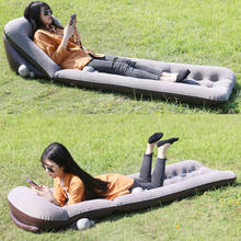 Sofá inflável com almofada, assento com almofada de dormir portátil, para acampamento, ao ar livre 2024 - compre barato