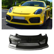 New Style High Quality Frp Material Car Body Kit Front Bumper for Porsche Boxster Cayman 981 Change Gt4 Style 2012-2016 2024 - buy cheap