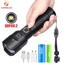 2020 NEW XHP90 Ultra Powerful 18650 26650 LED Flashlight XLamp USB Rechargeable Tactical Light Torch Zoom Camping Lamp 2024 - buy cheap