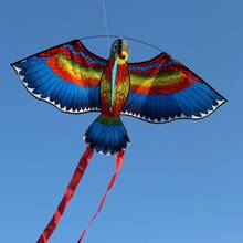 2018 новый воздушный змей «попугай» воздушные змеи в форме птиц уличные воздушные змеи летающие игрушки змеи для детей Oct23-B 2024 - купить недорого