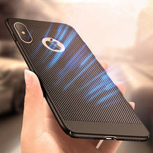 Heat Dissipation Case For iPhone 11 12 13 Pro Max Mini Hard PC Hollow Cases For iPhone 11 XS Max XR X 7 8 Plus Cover Thin Coque 2024 - buy cheap