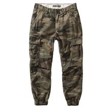 Pantalones Cargo de estilo militar para hombre, ropa informal holgada, holgada, con bolsillos, estilo Harem, hip hop 2024 - compra barato