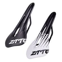 ZTTO Mtb Road Bike Bicycle Saddle Ultralight Racing Seat Hollow Ergonomic Design Cr-mo Rail 145mm Wide Black Withe Polka Dots 2024 - buy cheap